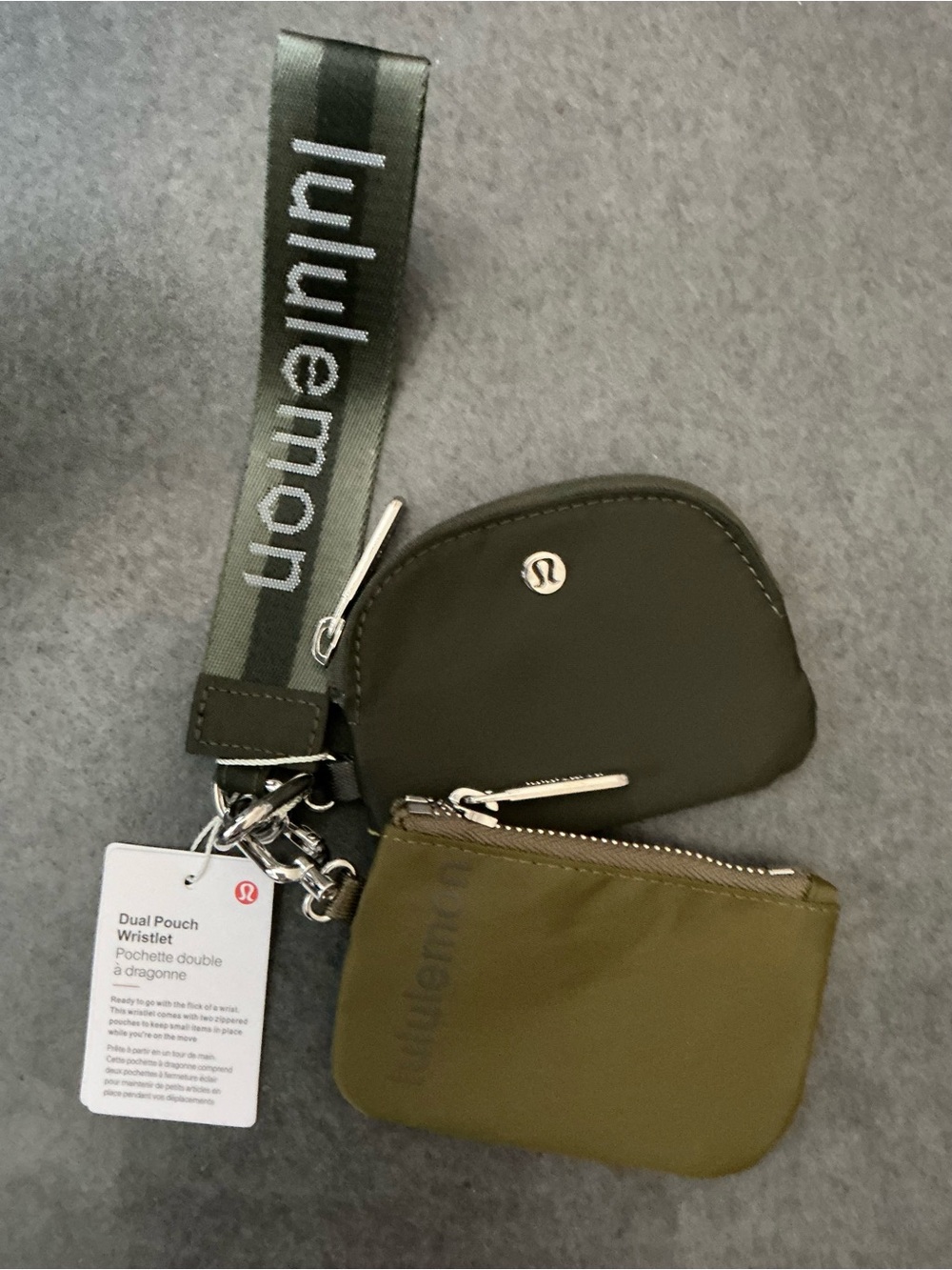 lululemon athletica Dual Pouch Wristlet